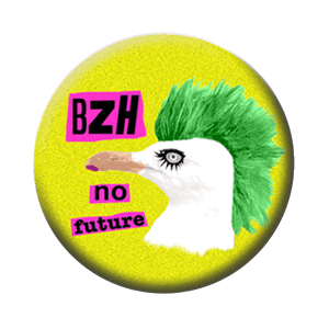 Badge 37mm – BZH no future