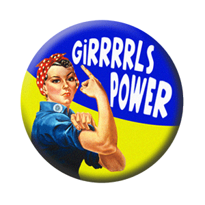 Badge 37mm – GIRRRRLS POWER