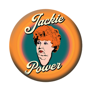 Badge 37mm – Jackie power