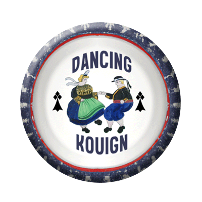 Badge ou aimant 56mm - Dancing Kouign