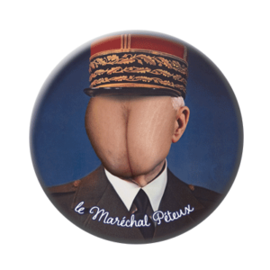 Badge ou aimant 56mm - Le Maréchal Péteux