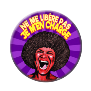 Badge ou aimant 56mm - Ne me libère pas, je m’en charge !