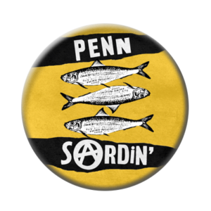 Badge ou aimant 56mm - Penn Sardin’ – Jaune