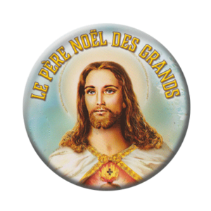 Badge ou aimant 56mm - Le Père Noël des grands