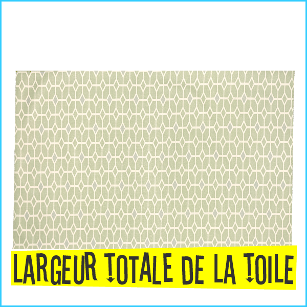 Toile cirée largeur 140 cm DELUXE Vert – Le mètre 15€ – Image 2