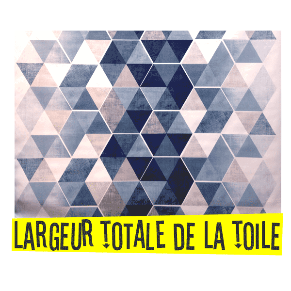 Toile cirée largeur 140 cm RHOMBUS – Le mètre 10€ – Image 2