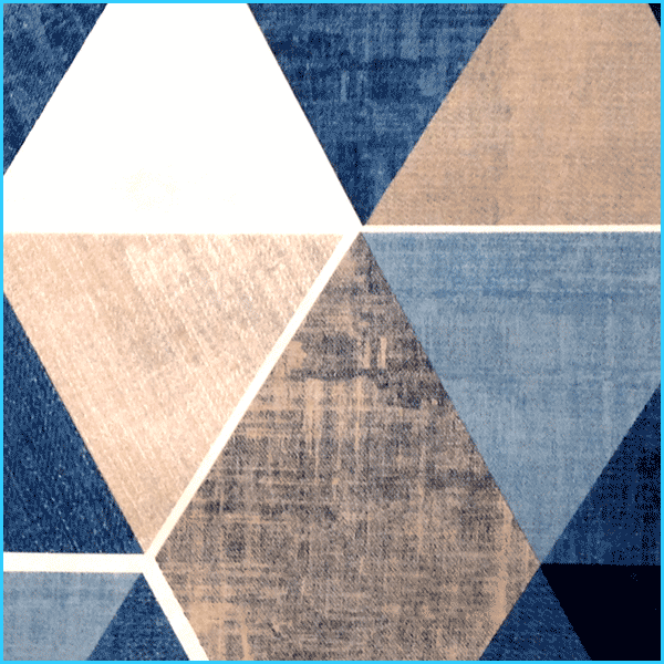 Toile cirée largeur 140 cm RHOMBUS – Le mètre 10€ – Image 3