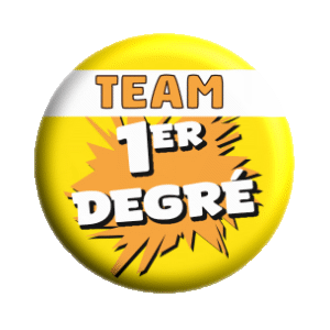 Badge 37mm – Team 1er degré